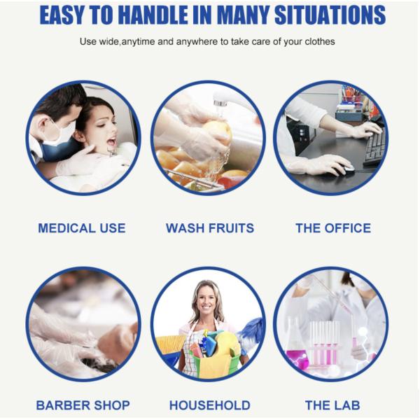 Customized Bulk Pack Disposable Polyethylene Apron With Smooth Surface