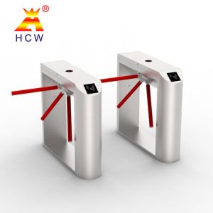 SS304 Stainless Steel Full Automatic Three Arm Tripod Turnstile Gate