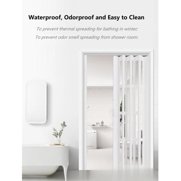 Heat Insulation PVC Folding Sliding Door For Balcony Home Office