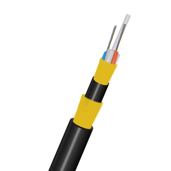 Single Double Sheath Aerial Overhead Unitube ADSS Fiber Optic Cable Single Mode