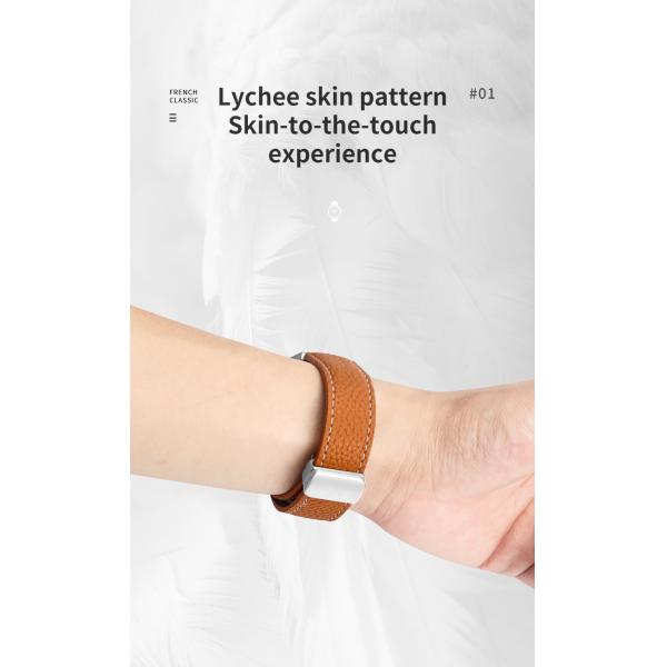 20mm Leather Watch Strap Replacement for SamSung GaLaxy Watch 4 Wrist Band Gift Accessory