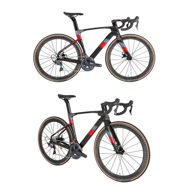 CYCLONE Pro Carbon Fiber Street Bike SHIMANO UT/R8020 With Disc Brake