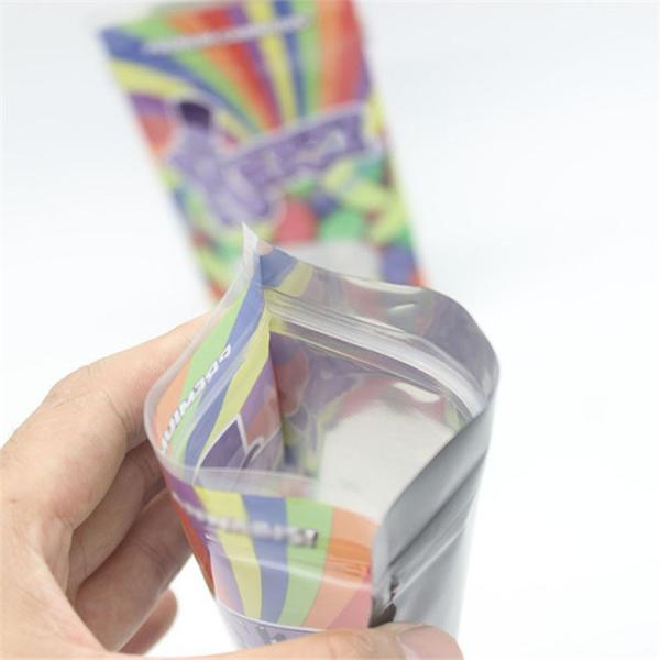 OEM Weed Bag Zip Lock 3.5G Resealable 110microns Soft Touch Material Smell Proof Mylar Bags