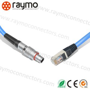 Cheap RJ45 To Lemo PHG waterproof circular connector 1B For Video Camera wholesale