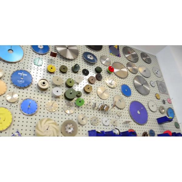 Tile Cutting Tools 105mm Sintered Turbo Saw Blade for Ceramic / Tiles Hot Press