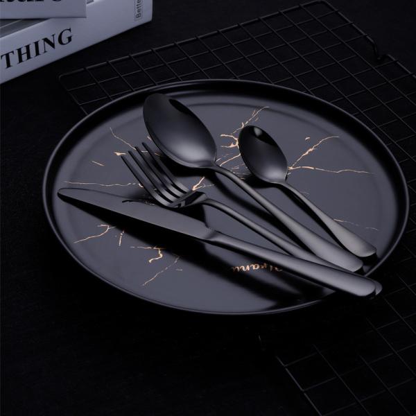 Nickel Free Family Gatherings Kitchen Flatware Sets 4Pcs Spoon Fork Knife Teaspoon