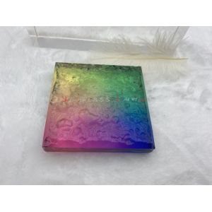 Cheap High Transmittance Countertops 6mm Large Fused Glass Panels wholesale