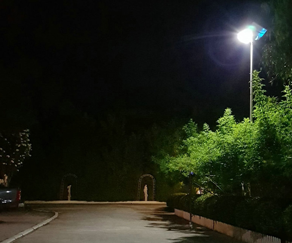 Bridgelux Chips 3030 RoHS 120W Led Solar Street Lamp