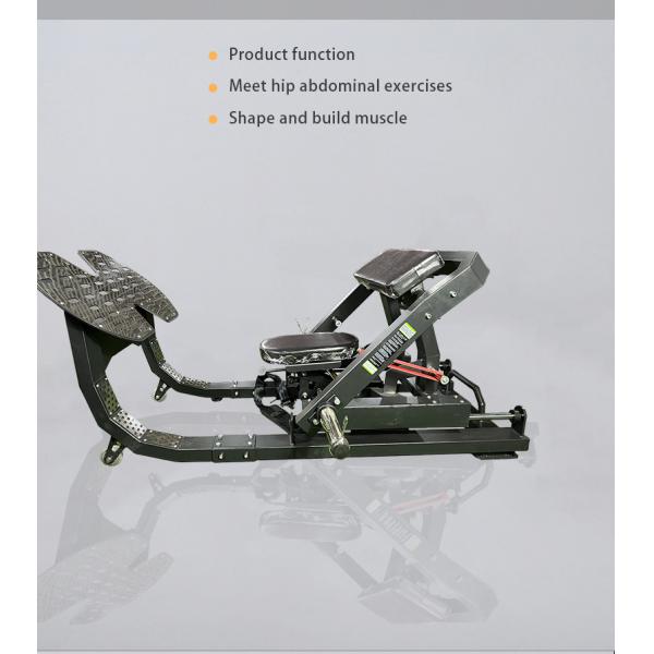 Top Fitness Plate Loaded Hip Thrust Machine with 1600*1500*900mm Specifications in US