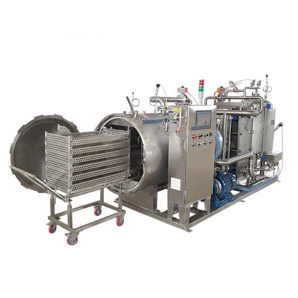 Semi Automatic Industrial Size Autoclave Horizontal For Food Sterilization