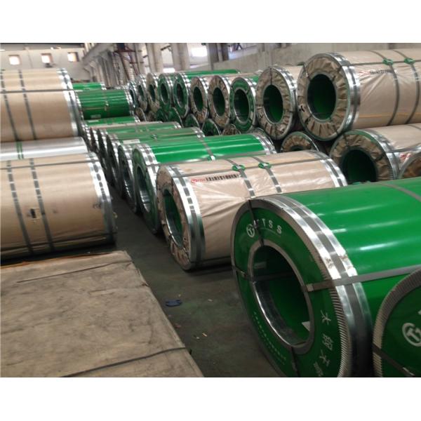 Polished 201 Stainless Steel Coil Strips Cold Rolled Mill Edge