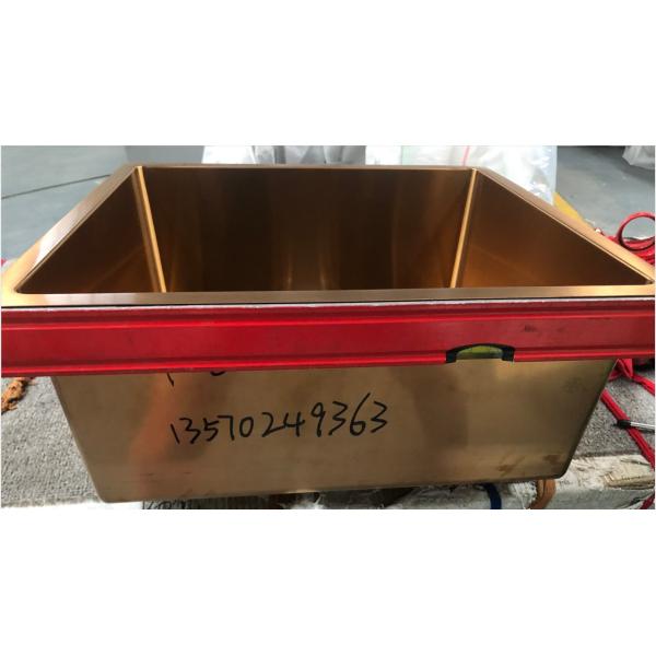 Copper PVD Surface Kitchen Sink Without Tap Holes 5 Years Warranty / Rose Gold Color Kitchen Sink