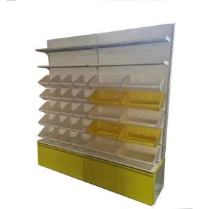 China Factory Custom Retail Store High Quality Candy Display Racks Candy Snack Retail Display Racks Candy Shelves For Retail Store on sale