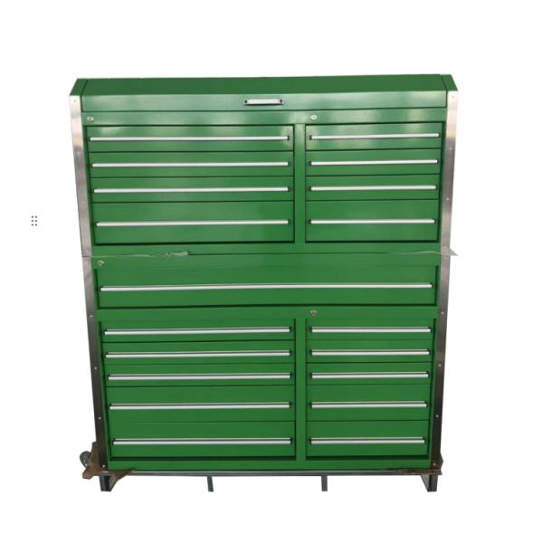 Garage Store Tools Silver 56" Heavy Duty Steel Rolling Tool Box Metal Garage Tool Cabinet