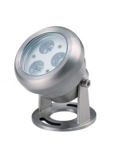 China 3W Underwater RGB LED Pool Light With Stainless Steel Metal Housing on sale