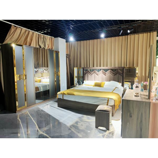 SGS Modern Bedroom Furniture Storage Dresser Comforter White Bed King Grey Full Size