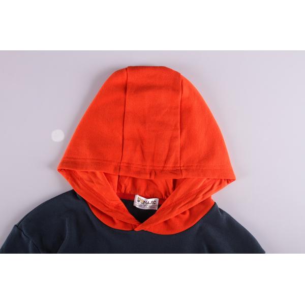 Kids Casual Pure Cotton Terry Cloth Hoodie For Autumn