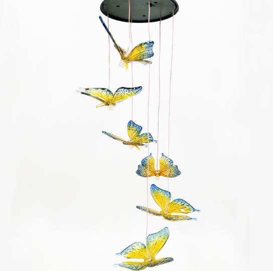 5w IP65 Butterfly Solar Wind Chime Lights