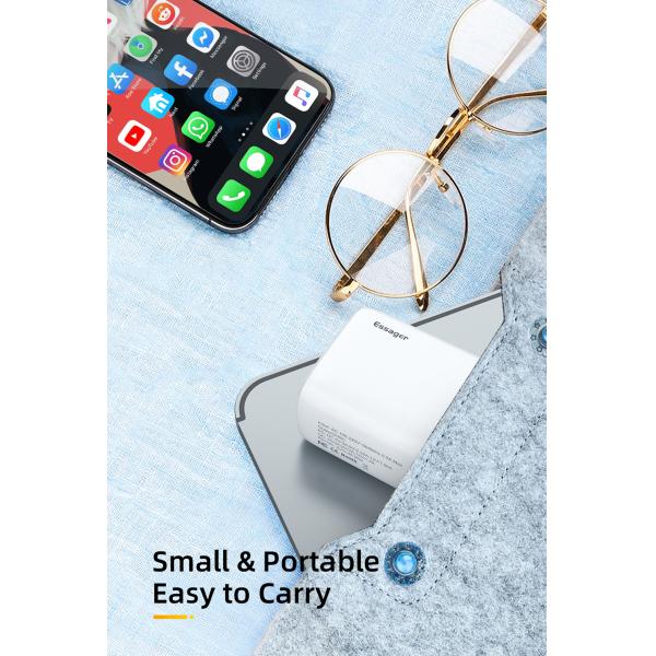 Essager 2021 YuRoom PD QC 20W Mobile Chargers USB Type C Charger Cable USB 100-240V PD Wall Charger