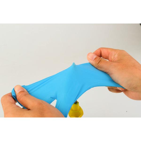 Multifunction 100% Nitrile Medical Gloves Puncture Resistant