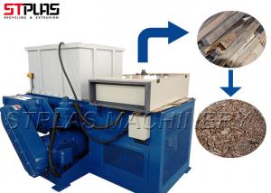 Cheap Customized Waste Tyre Shredding Machine / Industrial Plastic Grinder wholesale