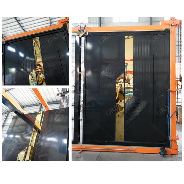Italian Front Door Design Villa Pivot Entrance Security Luxury Front Pivot Door Modern Entry Black Porta Aluminum Pivot Door