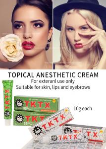 China Anesthetic TKTX Tattoo Numbing Cream Stopping Pain PMU Lip Tattoo Aftercare Cream on sale