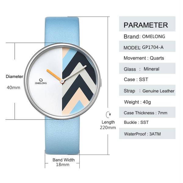 Fashion Custom Logo Brand Men Stainless Steel Watches With High Quality