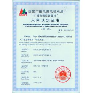 Shaoxing Libo Electric Co., Ltd Certifications