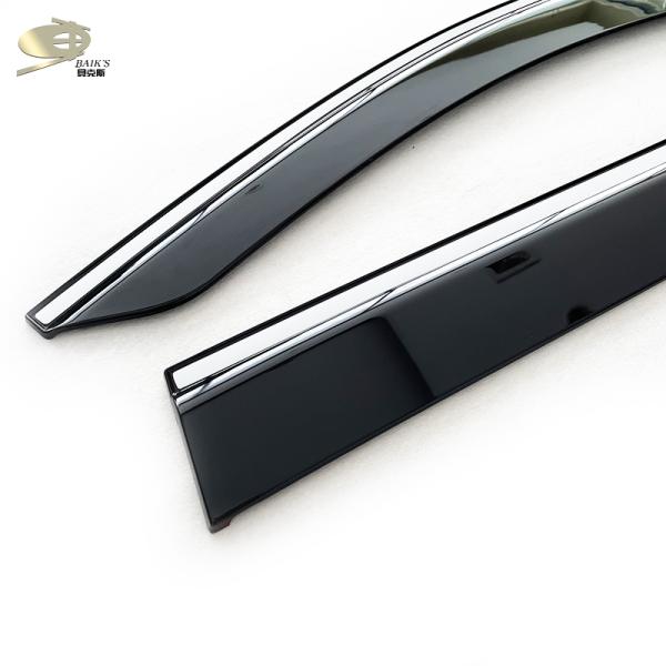 PMMA Car Window Visor Weather Shield Deflector For Mercedes BENZ GLS CLASS 2020