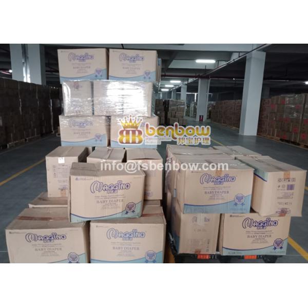 B Grade Diaper Velcro Diaper Baby Care Product Benbow Softest Baby Diaper