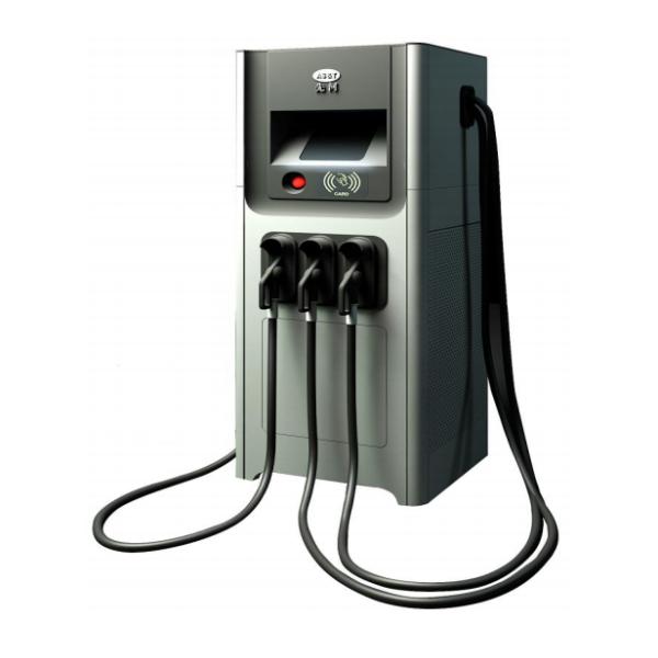 TUV Commercial EV DC Charging Station 60kW CCS CHAdeMo 9'' Touch Screen