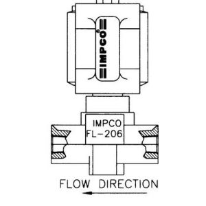 Cheap Gasoline FL206 Solenoid Shutoff IMPCO Lockoff wholesale