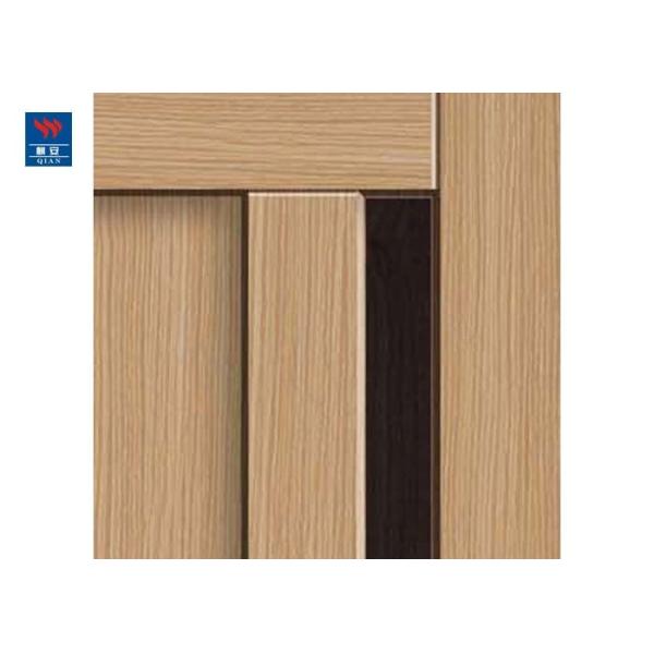 Decoration Line Modern Room Design Interior WPC Eco friendly wooden Doors With Frames