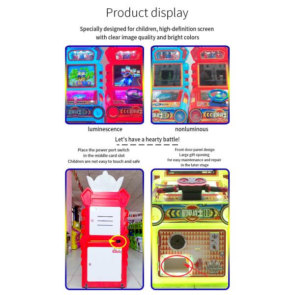 Coin-operated Mech Warrior Motorcycle Arcade-style Racing Game Machine