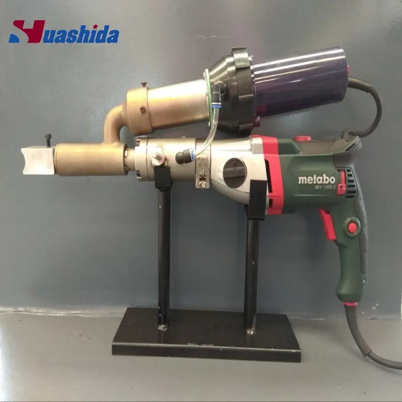 Plastic Welding Gun Machine / Extruder Motor Power 1100W Hand Welding