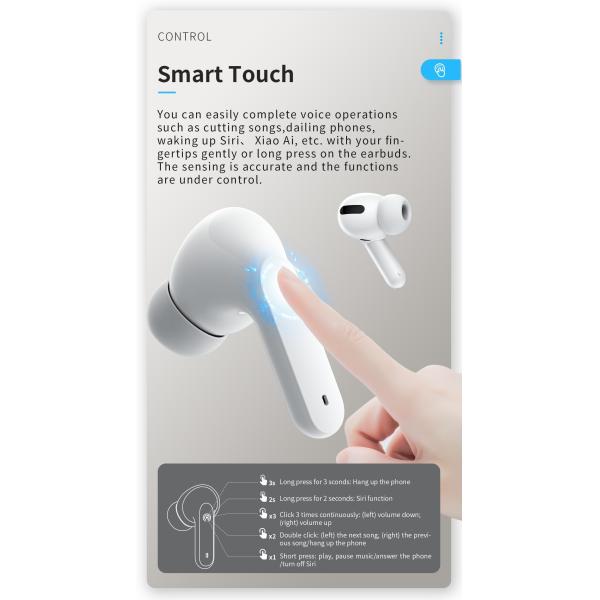 Sport V5.1 Tws Wireless Earbuds , 300mAh Tws Wireless Bluetooth Earphones