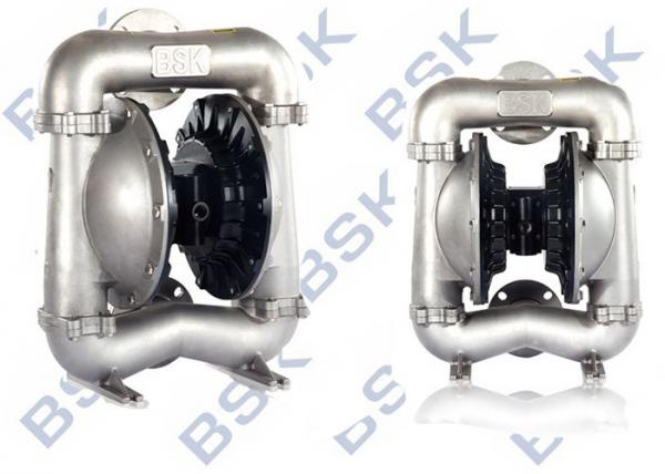 Quality Corrosion Resistant Air Operated Double Diaphragm Pump Low Shear Force135L/Min for sale