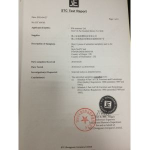 Foshan Greenfield Furniture Co., Ltd. Certifications