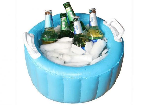 Quality Small Inflatable Ice Bucket / Blow Up Basin For Cold Beer And Fruit for sale