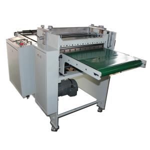 Cheap rubber material slitting and sheeting machine with conveyor belt wholesale
