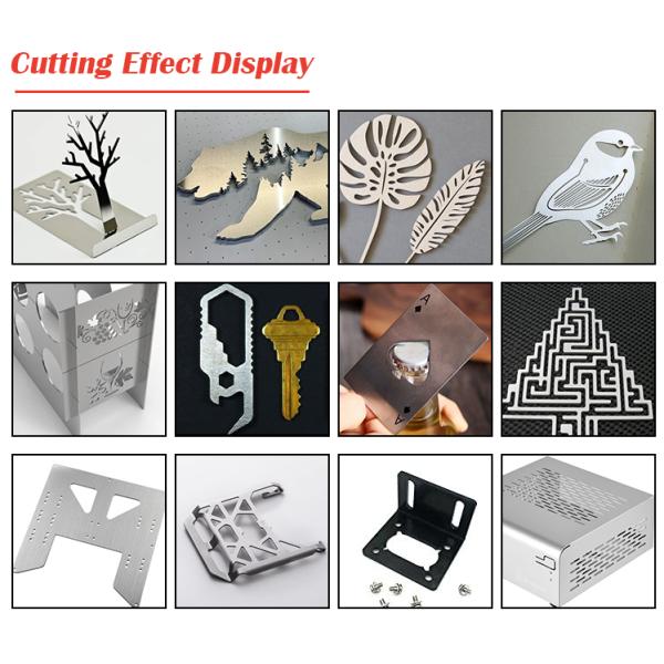 1500W Desktop CNC Fiber Laser Cutting Machine For Steel Tube