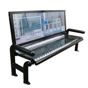 Cheap Commercial Customized Outdoor Furniture Bench Seat For Advertising wholesale