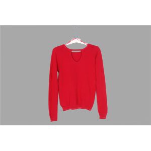 18% Polyamide Ladies Loose Knitted Sweater Pullover Long 46/48