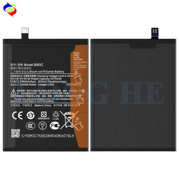 BM3C 3170mAh 3.85v 12.2wh Replacement Battery for Xiaomi Mi 7 Lithium-ion Battery