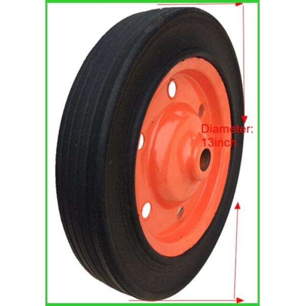 13 inch solid wheel rubber powder tires for wheelbarrow