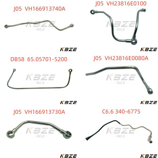 KBZE ENGINE FUEL FILTER PIPE SK350-8 EXCAVATOR 230832332A FOR HINO J08 ENGINE