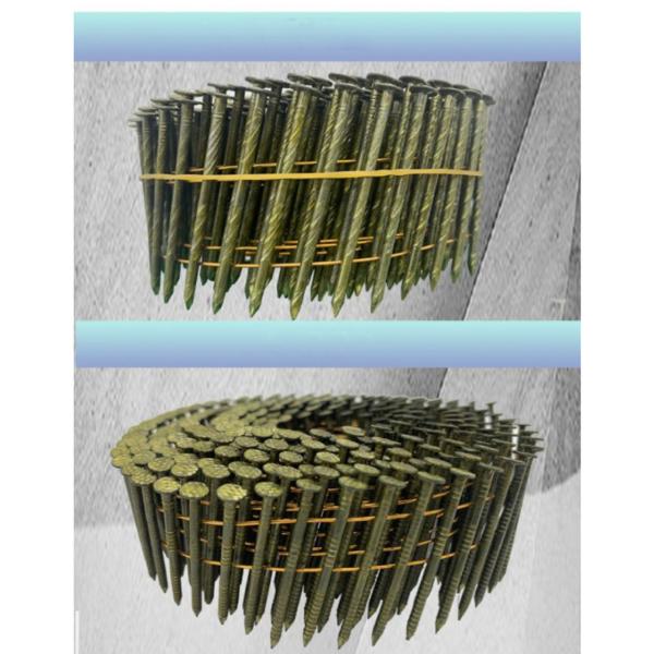 Wire Pallet Coil Nails Cheap 2&prime;&prime;x. 099&prime;&prime; 2 1/4&prime;&prime;x. 099&prime;&prime; Common Nail Steel Round Head