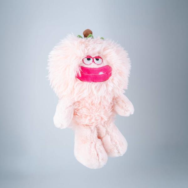 Embroidered Logos Fluffy Monster Sausage Mouth Plush Doll Fruit And Vegetable Type