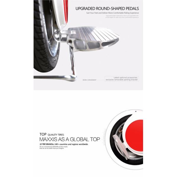 Colourful Electric Self Balancing Unicycle With Motor , Self Propelled Unicycle